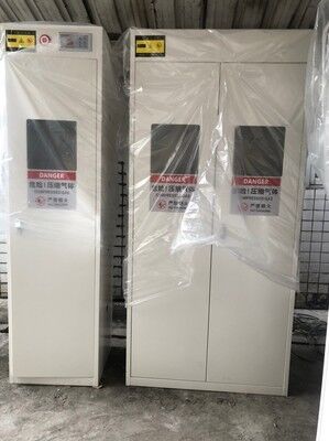 全鋼雙瓶氣瓶柜