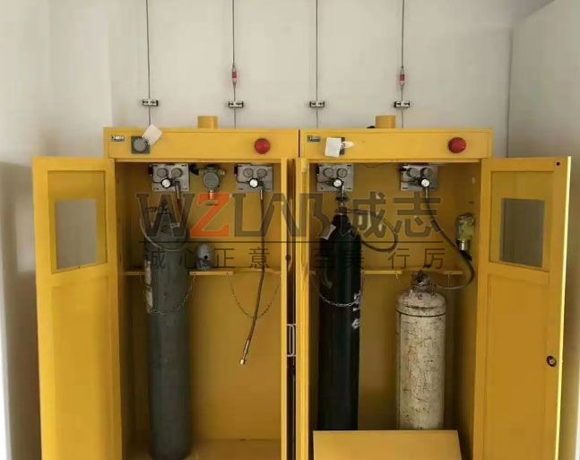 實驗室分散供氣系統實拍圖 實驗室分散供氣系統實拍圖