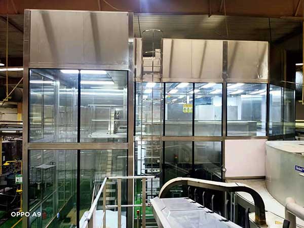 鄭州頂津食品有限公司正壓房施工完畢(圖3) 鄭州頂津食品有限公司正壓房施工完畢